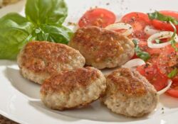 Kalbfleischfrikadelle,