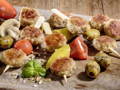 The “ESS-Klasse” mini-party meatballs, approx. 15 g,