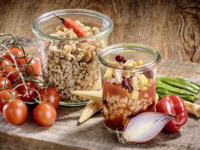 Turkey mince with starch,