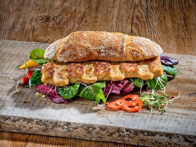 Poultry BIG RIB, well-seasoned poultry mince product