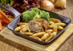 Rinder-Rouladen in Soße,