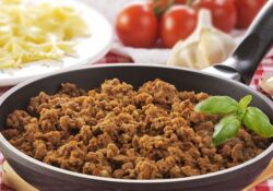 Rinderhackfleischzubereitung 