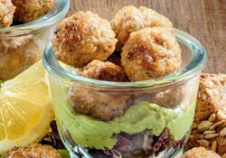 Geflügelhackfleischbällchen,