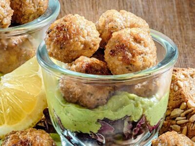 Geflügelhackfleischbällchen,