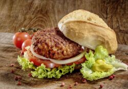 The “ESS-Klasse”-premium burger,