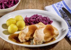 Pork roast, liquid seasoning