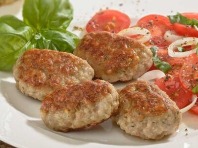 Veal burger, 