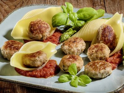 Poultry mince meatballs, approx. 15 g,
